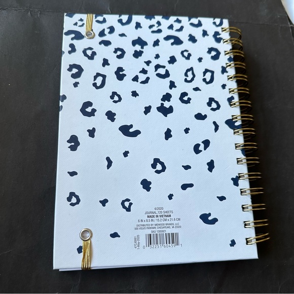 Midwood Brands Spiral Notebook/Journal Animal Print Wild At Heart Brand New - Picture 3 of 7